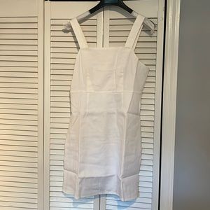 JCrew White Linen Dress